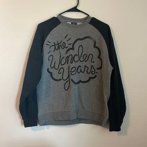 RARE The Wonder Years band crewneck